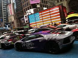 Best luxury sports cars, reviewed and compared. Lamborghini Aventador And Others Americanflag Gumball 3000 Manhattan New York City Baby