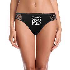 Ain't Gonna LICK ITSELF Lace Panties Lewd Funny Fashion - Etsy