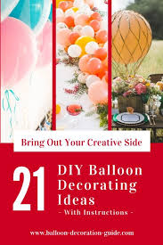 creative diy balloon decoration ideas