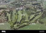 aerial view of Howley Hall Golf Course, Morley, West Yorkshire ...