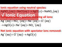 Mastering Ionic Equations In Water