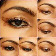 eye makeup tutorial swirly winged eye