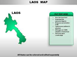 laos country powerpoint maps