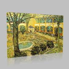 Van Gogh The Asylum Garden At Arles