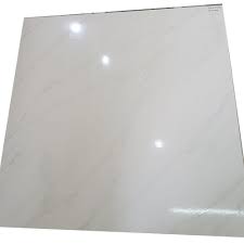 glossy 13mm plain white ceramic floor