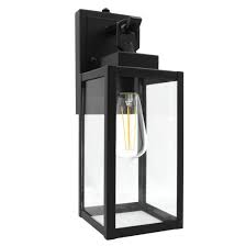 Led Outdoor Wall Sconce Clear Glass