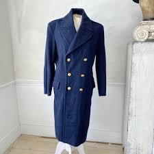 Long Jacket Men S Vintage French Coat