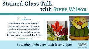 Stained Glass Talk With Artist Steve