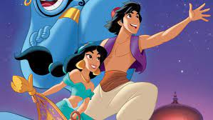 when aladdin takes jasmine on the magic