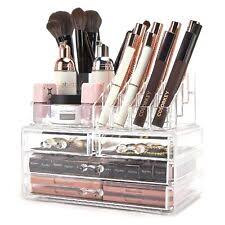 acrylic makeup organizer ebay