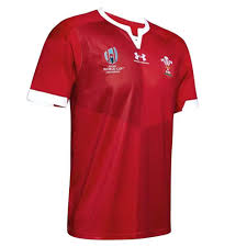 wales rugby rwc 2019 home shirt kids