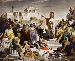 A democracia ateniense surgiu no século v a. La Democracia Griega El Chanchullo De Los Atenienses