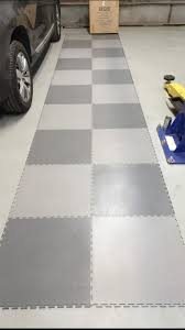 interlocking floor tiles 7mm light grey