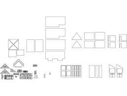 Dolls House Templates Free Dxf File For