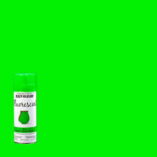 rust oleum specialty 11 oz fluorescent green spray paint 6 pack