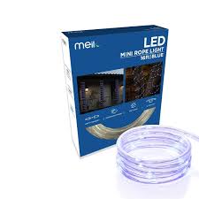 Meilo 16 Ft True Tech Led Mini Rope Light With 360 Degree Directional Shine 16 Walmart Com