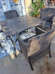 Patio Wicker Set Household Items By