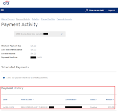 citi credit card payments not showing