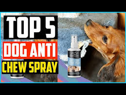 top 5 best dog anti chew spray review