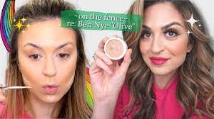 olive ben nye creme foundations review