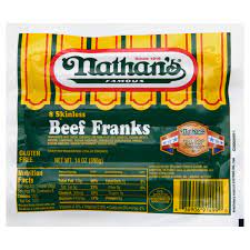 nathan s franks skinless beef