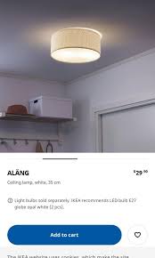 Ikea Alang Ceiling Lamp New Furniture