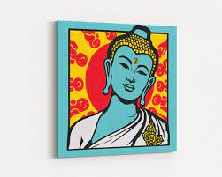 Art Buddha Framed Canvas Print
