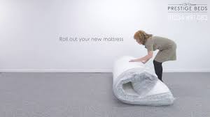 The eva mattress has a highly robust 5 zone pocket spring system. Rolled Up Mattress Instructions How Long Youtube