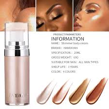 body highlighter makeup smooth beauty