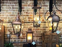 Gas Lanterns Electric Outdoor Lamps