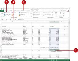 calculating totals with autosum