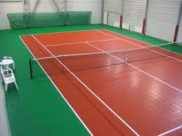 indoor tennis court flooring
