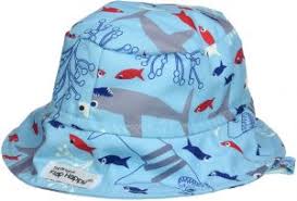 Flap Happy Baby Boys Upf 50 Bucket Hat Under The Sea X Small