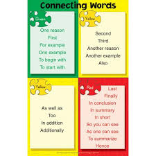 English Worksheets  Transition Words