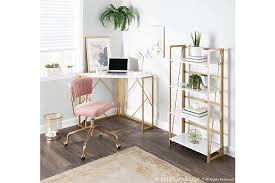 Free shipping on orders $35+. Folia Contemporary Corner Desk Ashley Furniture Homestore