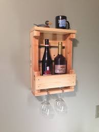 Pallet Wine Rack Wall Mounted Wine Rack