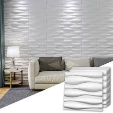 Art3d Textured Plastic 3d Wall Panel