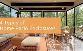 4 Types Of Home Patio Enclosures