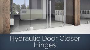commercial hydraulic glass door hinges