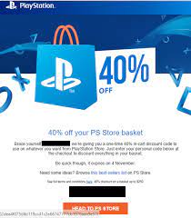 Psn 10 discount code usa. Check Your Email As You Might Have Gotten A Code For 40 Off In The Ps Store Image Ps4