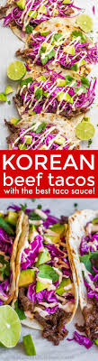 I do love a good taco though (and all things mexican as you might've noticed while the sauce pairs perfectly with the salty corned beef, it's something that definitely isn't tied down to the holiday. Korean Beef Tacos Bulgogi Recipe Natashaskitchen Com