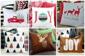 Cricut Christmas Pillow Projects Ideas For The Holiday Season