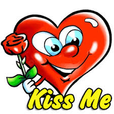 rose asking for a kiss 23718 clipart