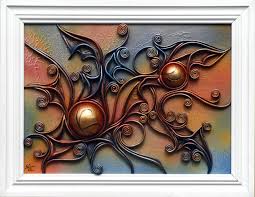 Leather Art Wall Picutre Wall Hanging