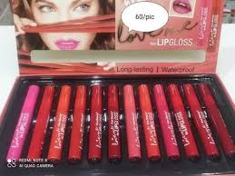 kiss beauty lipgloss type of packaging