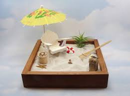 Ine Miniature Zen Beach Garden Kit