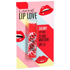 lakme lip love cherry spf 15 lip care