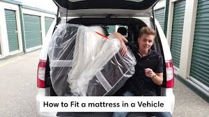 how to fit your mattress in a vehicle