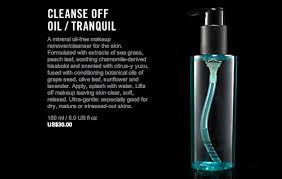 oil tranquil makeup remover cleanser