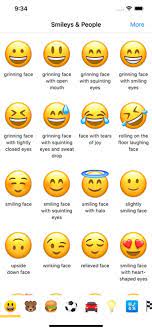 emoji meanings dictionary list on the
